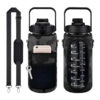 Kit 3 Potes De Água De 2 Litros Com Tampa De Policloropreno